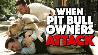 How to Defend Yourself Against a Pit Bull Owner Attack ft Vinny Guadagnino [upl. by Zaller]