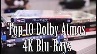 Top 10 Dolby Atmos 4K BluRays [upl. by Nnayllehs]