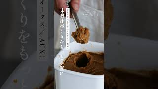 【スタッフレビュー】味噌汁づくりをもっと手軽に｜計量みそマドラー （オークス／AUX）味噌汁 キッチンツール 料理 [upl. by Dubois]