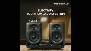 Pioneer  DM40  4inch compact active monitor speaker [upl. by Dimo]