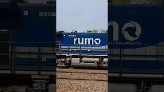 DETALHES DA LOCOMOTIVA AC44I RUMO F1 E F2 PARTE 4 [upl. by Krock]