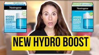 NEW Neutrogena Hydro Boost Water Cream And Water Gel Review [upl. by Assenej]