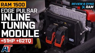 20192021 RAM 1500 57L V8 Edge Pulsar Inline Tuning Module Review amp Dyno [upl. by Neroc]