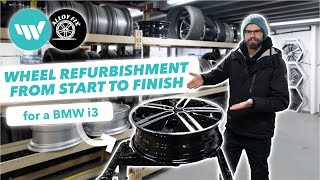 Refurbishing Our BMW i3 Wheels at Alloy Fix  More Work Than Youd Think [upl. by O'Driscoll]