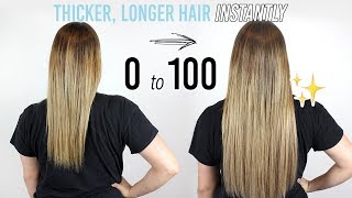 How to Get Thicker Hair Fast amp Increase Hair Volume — ZALA HAIR [upl. by Neville]