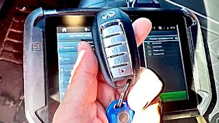 Infinity QX60 2022  New Prox Key with SmartPro and ADC 2017 steps and failed [upl. by Brathwaite]