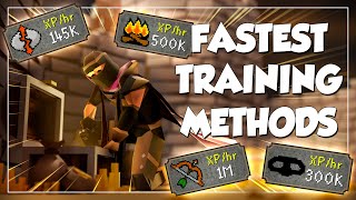 The FASTEST OSRS Training Methods In 2024 [upl. by Mariano]