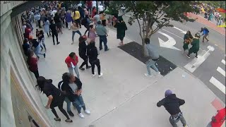 Video shows chaotic moments surrounding deadly Graduation Day shooting in Richmond [upl. by Kristofor]