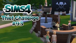 THIEF CHALLENGE • 93  Ahoi ihr Piraten  Lets Play Die Sims 4 [upl. by Akena]