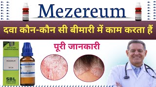 Mezereum 30  Mezereum 200  Mezereum Homoeopathic Medicine Uses In Hindi [upl. by Ahsietal]