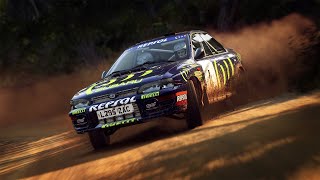 Driving Subaru Impreza 1995 on the New Zealand rally roads [upl. by Neron]