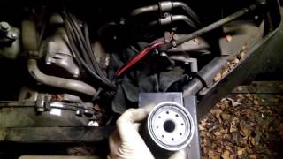 2006 Yamaha Rhino 450 oil change Замена масла и фильтра [upl. by Irim56]