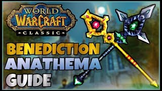 How to get Benediction and Anathema in Classic WoW  Classic WoW Quest Guide [upl. by Aicatsanna]