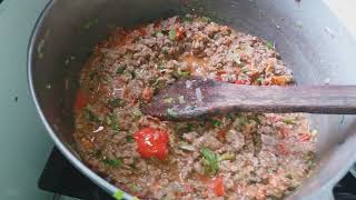 COMMENT PRÉPARER LA VIANDE HACHÉE RECETTE🔪 SAUCE BOLOGNAISE [upl. by Rumpf]