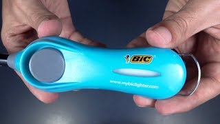 Bic Mega Lighter U140 Blister Unboxing [upl. by Audras]