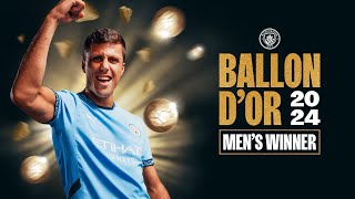 RODRI Ballon dOr 2024 Mens Winner [upl. by Achorn]