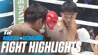 Junto Nakatani Wastes No Time With First Round Knockout  FIGHT HIGHLIGHTS [upl. by Imij450]