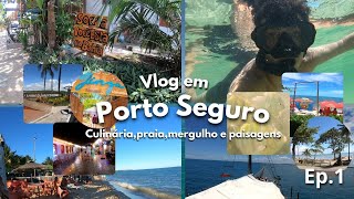 Minha viagem para PORTO SEGURO  Ep1 [upl. by Ahseikan]