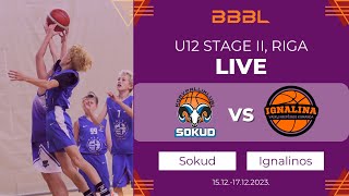 Kalev vs Ignalina  BBBL boys U12 [upl. by Arreis877]