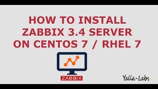 Zabbix  How to install Zabbix Server 34 On CentOS 7  RHEL 7 [upl. by Ferne434]