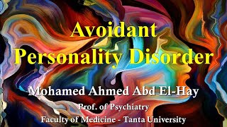 Avoidant Personality Disorder [upl. by Nipsirc]