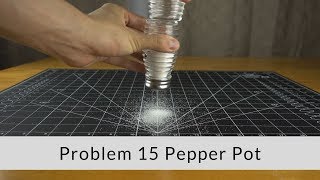 IYPT 2020 Problem 15 Pepper Pot Demonstration [upl. by Eelydnarb880]