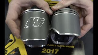 FORGED VS CAST PISTONS AND PISTON COATINGS EXPLAINED [upl. by Nolrev]