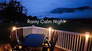 Relaxing Rainfall on the Norwegian countryside I Fall Asleep relax study With Rain Sound [upl. by Ztnahc554]