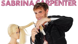 Brad Mondos Sabrina Carpenter Haircut How To [upl. by Tanaka386]