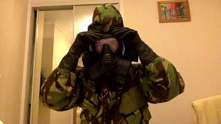 How to put a CBRN suit on with helpful tips [upl. by Tenney]