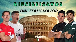 BNL ITALY MAJOR  Tolito AguirreRubio vs SanchezGutierrez Dieciseisavos  Premier Padel 2024 [upl. by Noswad]