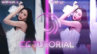 CC tutorial  Alight Motion tutorial💜 cc tuto alitemotion [upl. by Omero812]