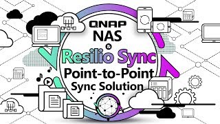 Use QNAP NAS and Resilio Sync to build a PointtoPoint sync solution [upl. by Kunkle]