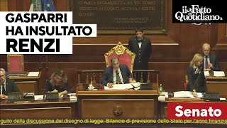 quotFrase ingiuriosa di Gasparri verso Renzi lhanno sentita tuttiquot E La Russa promette di verificare [upl. by Llerraf940]