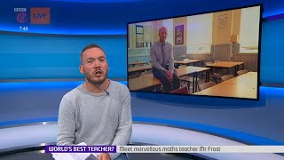 Dr Frost on CBBC Newsround [upl. by Ahsirpac]