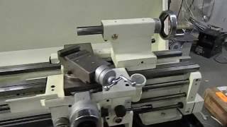 Jet 13quot x 40quot Geared Head Lathe Demo GHB1340A [upl. by Elbam540]