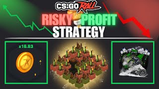 CSGOROLL RISKIEST PROFIT STRATEGIESGIVEAWAY [upl. by Aidnyc]