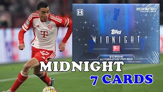 New Beautiful Soccer Cards  Midnight Bundesliga Topps [upl. by Iam]