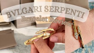 Bvlgari Serpenti Bracelet Review [upl. by Wendt]