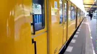 UBahn Berlin Bahnhof Thielplatz U3 HD [upl. by Anavlys546]