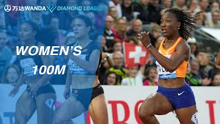 MarieJosee Ta Lou continues her winning form in Lausanne  Wanda Diamond League [upl. by Enixam536]