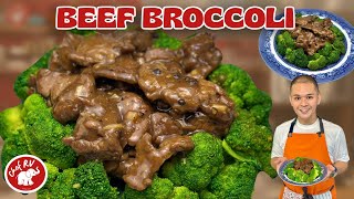 BEEF WITH BROCCOLI Chef RV’s technique to an extra tender beef and perfectly cooked broccoli [upl. by Akerdna]