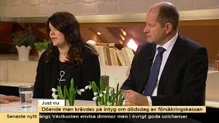 Ung cancer ställer Försäkringskassan mot väggen  Nyhetsmorgon TV4 [upl. by Yun793]