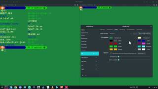 135 Linux Terminal Themes in 135 Seconds  on Tilix [upl. by Aibara633]