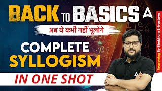 Syllogism Reasoning Tricks in One Shot  Syllogism Reasoning Questions  By Shubham Srivastava [upl. by Ainos]