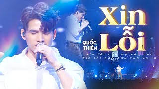 Quốc Thiên live at Mây Hà Nội  Live Stage  Xin Lỗi  Official Music Video [upl. by Otho25]