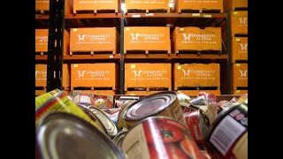 Absolutely Massive Food Bank Demand In The Swing States Of Pennsylvania Michigan And Wisconsin [upl. by Dorfman]