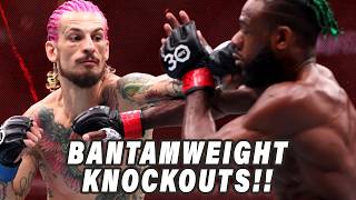 The BEST Bantamweight Knockouts in UFC History [upl. by Agler]