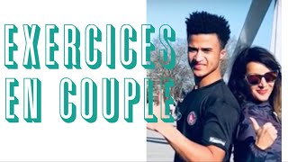 9 Exercices à faire en DUO en couple🤸🏿‍♂️ [upl. by Valenba587]