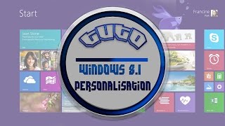 TUTO Windows 81 Les bases part2  personalisation Oblytile [upl. by Lody]